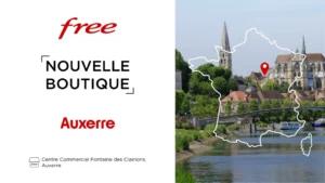 La boutique Free Auxerre ouvre ses portes pile à temps pour les fêtes !