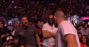 Deux stars de l’UFC se bagarrent en tribunes !