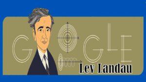 Doodle : il y a 5 ans Google honorait Lev Landau le « Feynman russe »