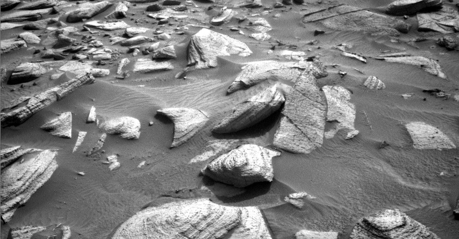 Un rover de la Nasa a trouvé un emblème de Star Trek sur Mars !