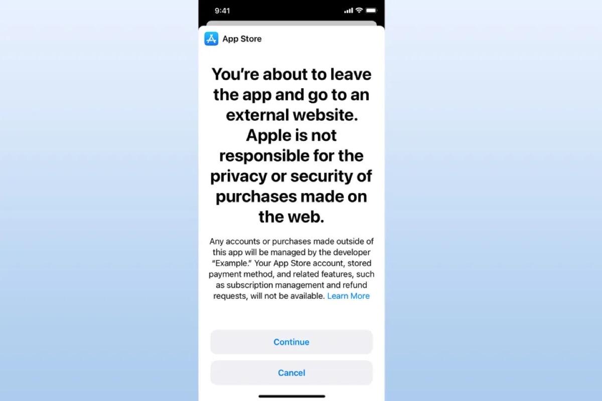 Apple autorise les développeurs à lier les paiements tiers dans les directives de l’App Store aux États-Unis