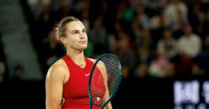 Sabalenka : « Je ne vais pas perdre la tête »