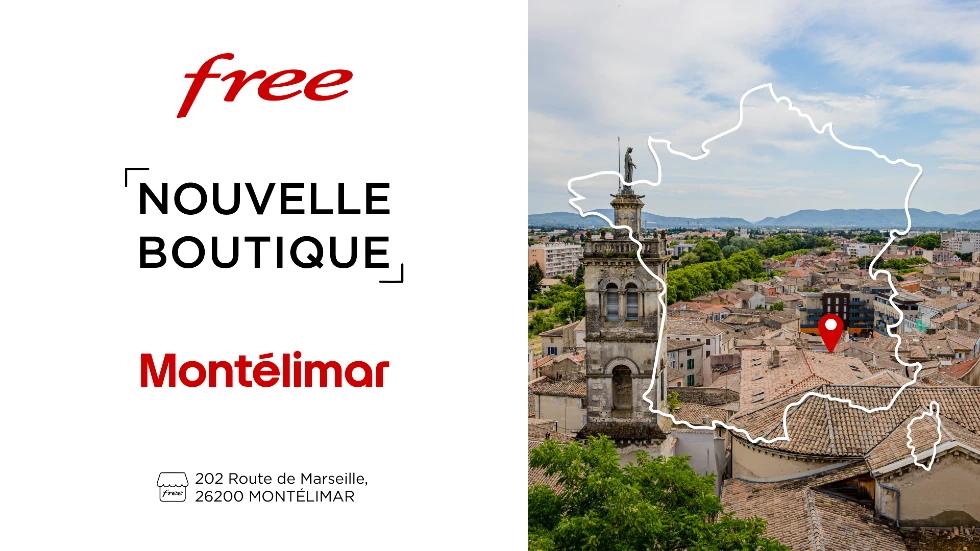 Free ouvre sa boutique à Montélimar, enfin des forfaits qui ne vont pas vous coûter nougat !