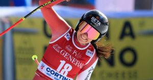 Cortina d’Ampezzo: Venier rit, Shiffrin pleure