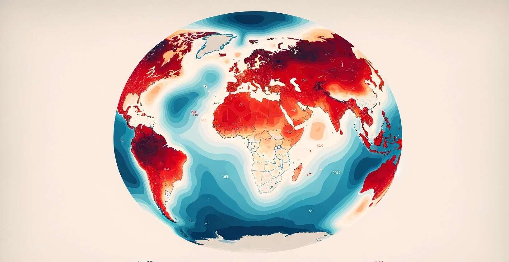 Cet atlas montre les hausses de températures vertigineuses à venir dans le monde d’ici 2100