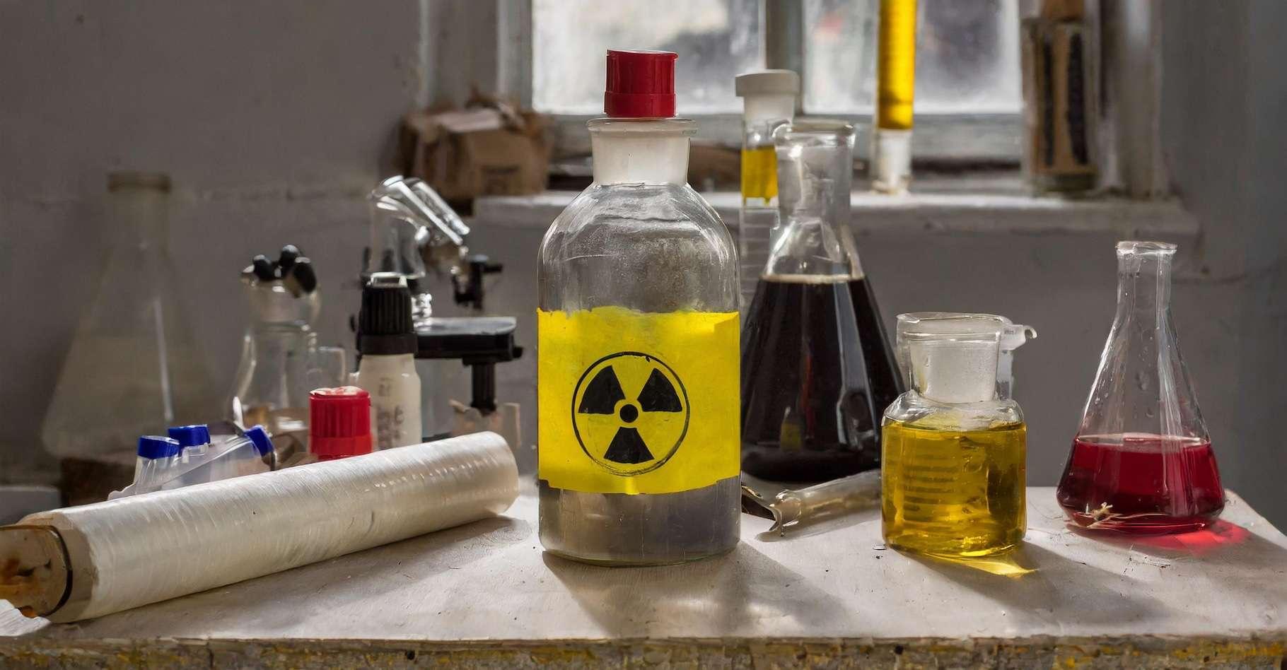 Une fiole de radium découverte dans une maison en Dordogne !