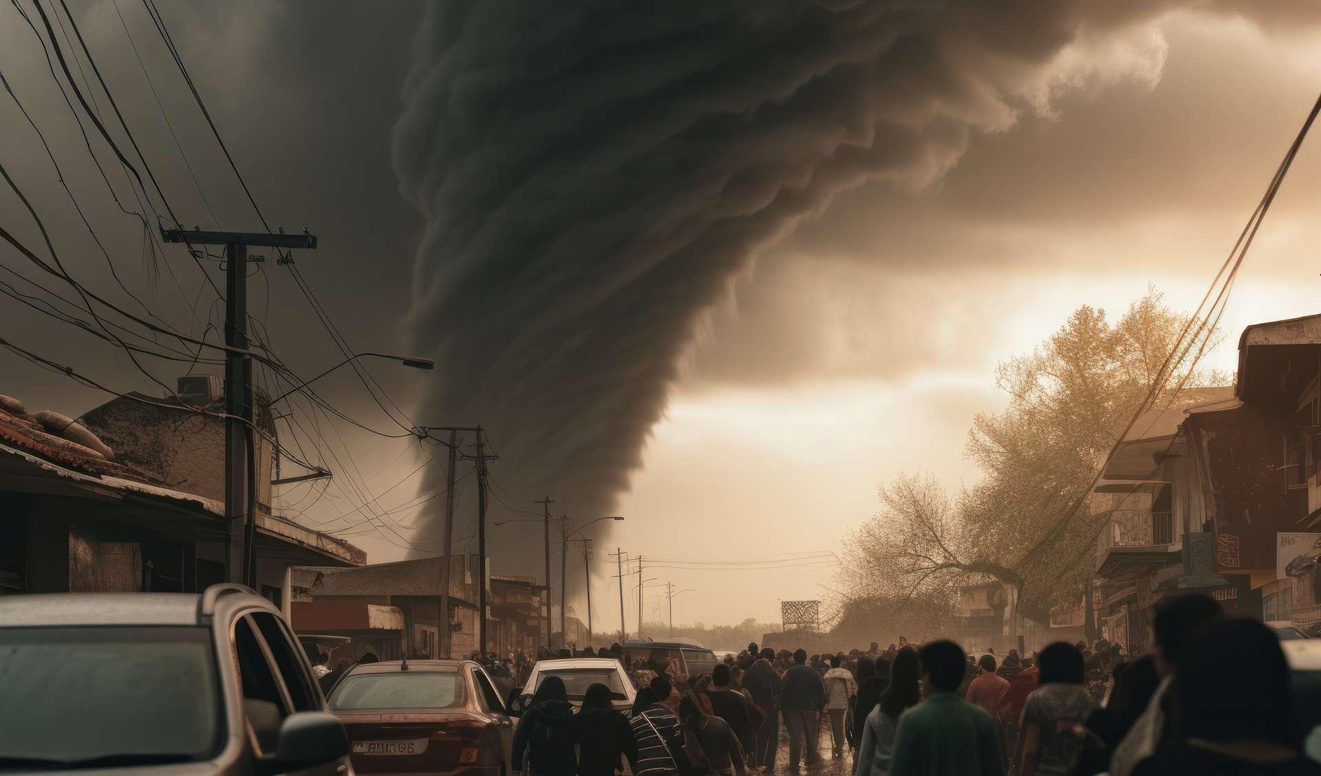 C’est la première fois que l’Indonésie est frappée par une puissante tornade : les images sont terrifiantes !