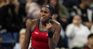 Dubaï: Gauff prend son quart