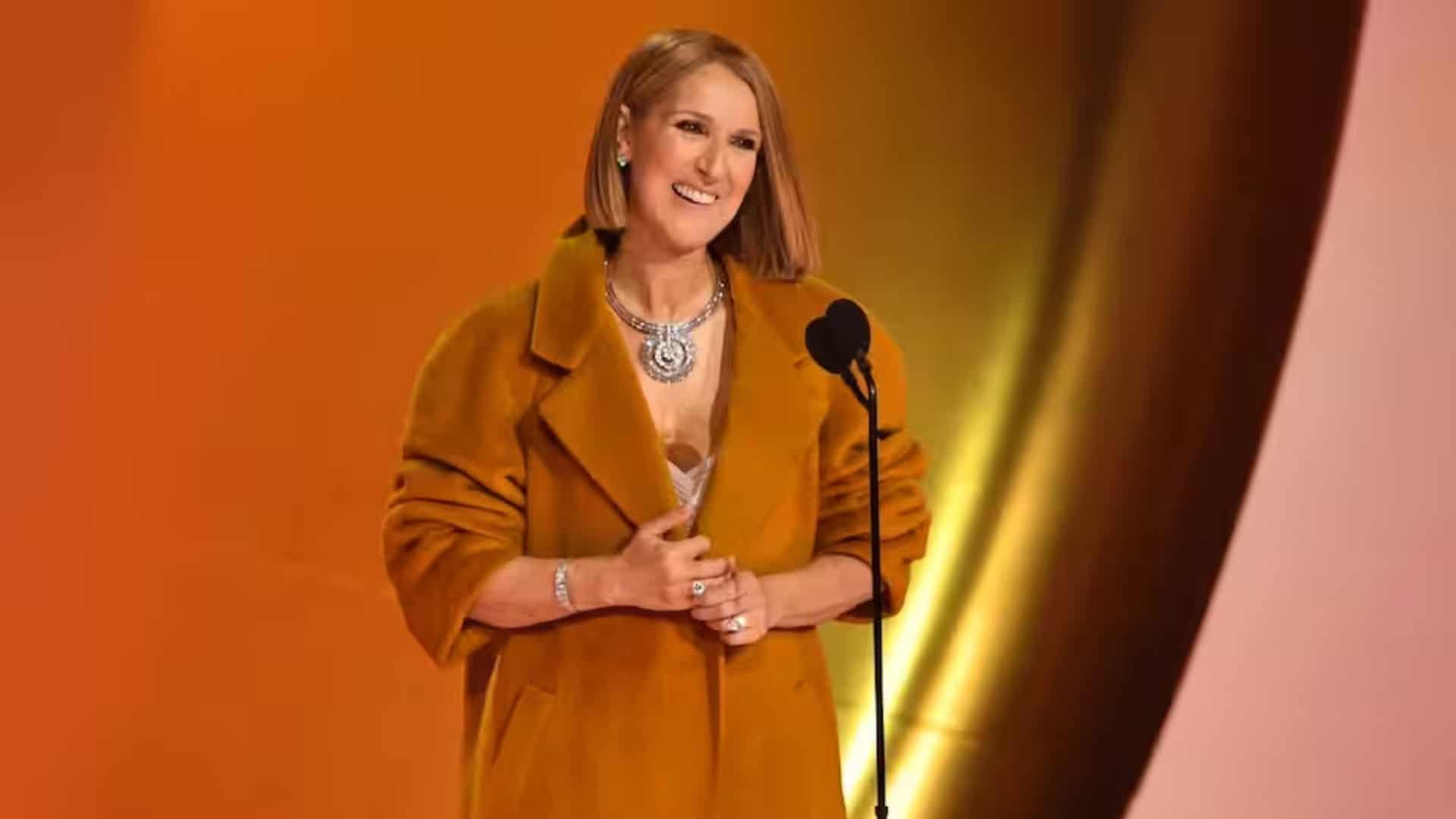 Céline Dion malade mais debout : elle portait un très long manteau aux Grammy Awards pour une raison bien précise !